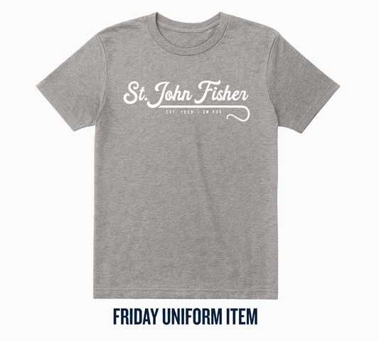 Friday Uniform Tee - White Graphic (youth sizes)