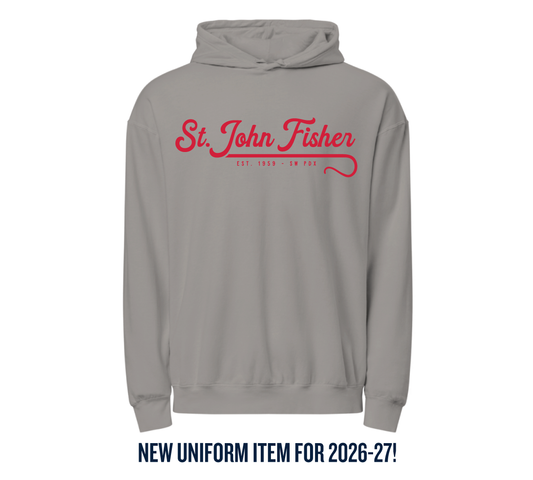 NEW FOR 2026-27: Uniform Hoodie - Grey (youth sizes)